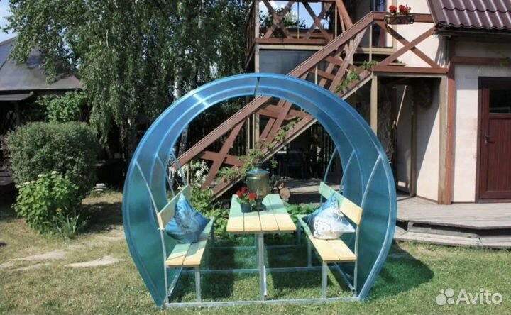 Беседки из поликарбоната