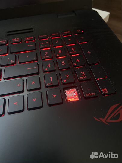 Игровой ноутбук asus