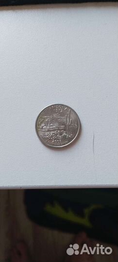 Монета quarter dollar