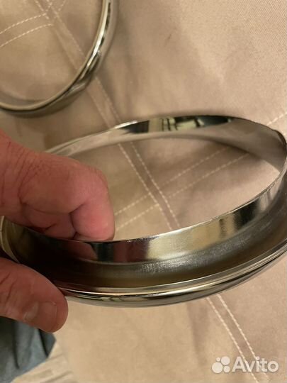 Ваз 2101 - 02 хром ободки фар СССР новые