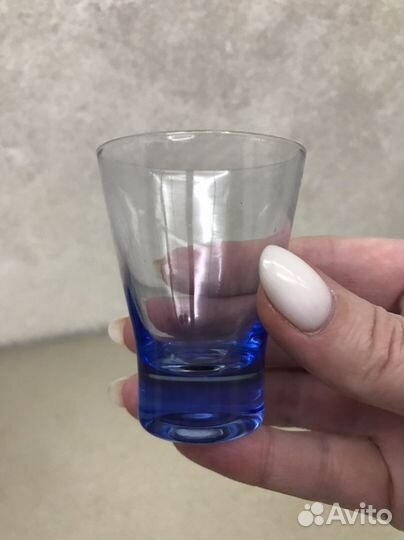 Рюмки цветное стекло советского периода