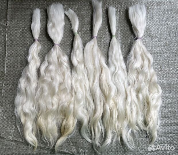 Локоны ангорской козы