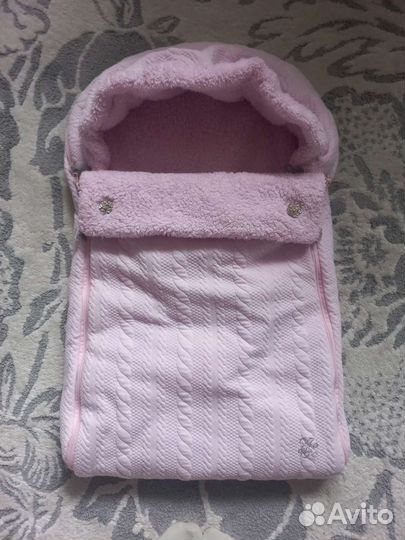 Конверт на выписку для девочки зима