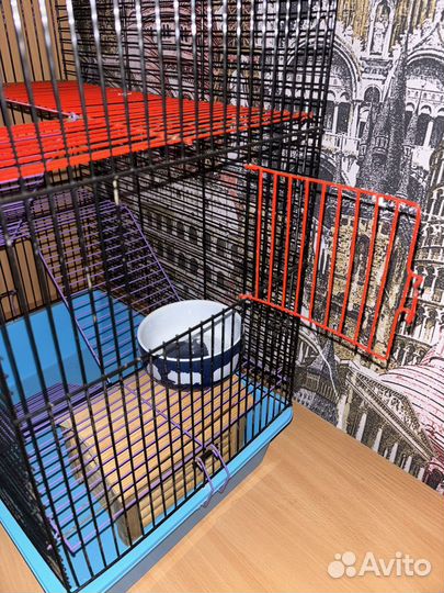 Клетка для грызунов большая
