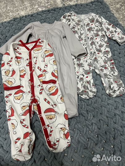Одежда для новорожденных пакетом 68