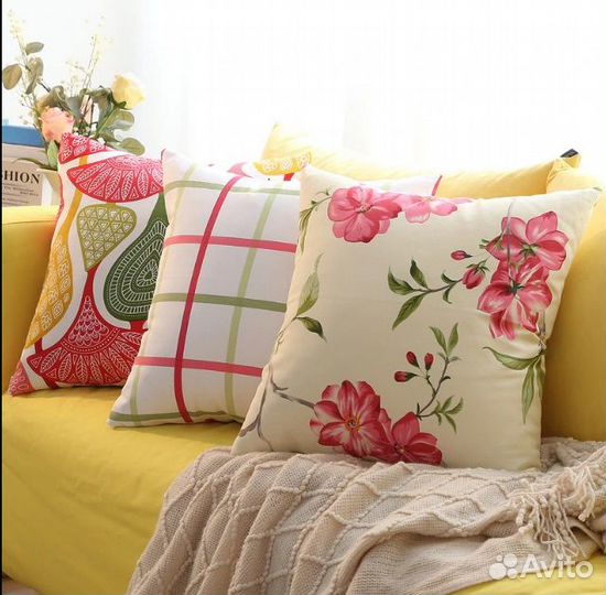 Новый комплект чехлы на подушки