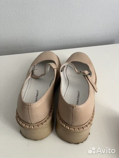 Туфли кожаные