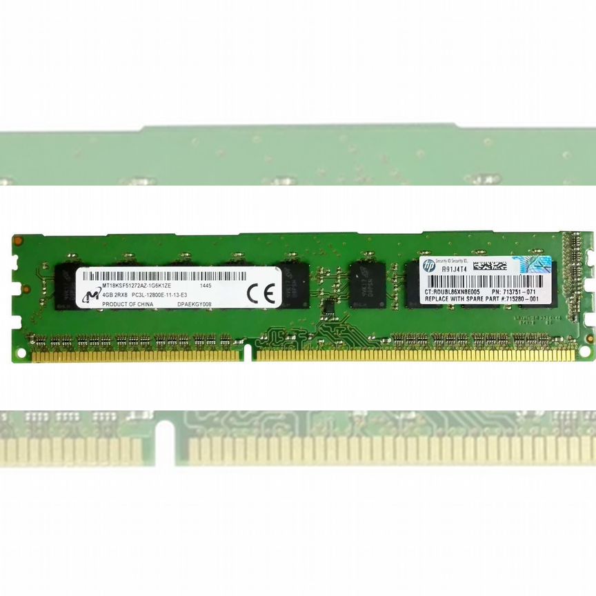 [715280-001] Оперативная Память Hp Ddr3 4gb 715280-001