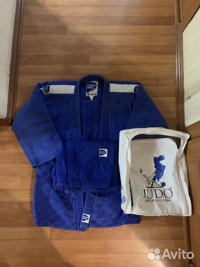 Кимоно для дзюдо 2 шт Green Hill и Mizuno