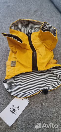 Дождевик для собак мелких пород/Размер L