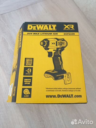 Импакт dewalt DCF 845