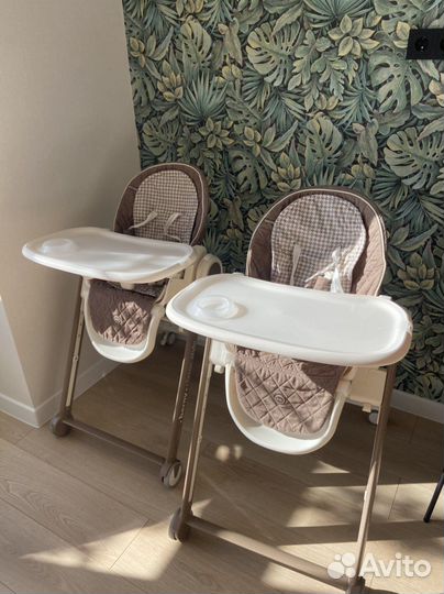 Детский стульчик для кормления happy baby