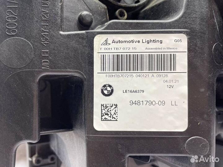 Фара правая BMW X5 Laser