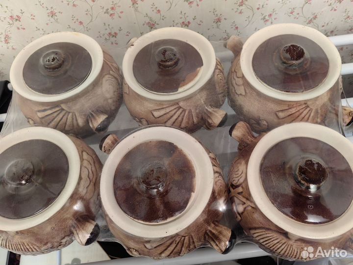 Горшки для запекания новые