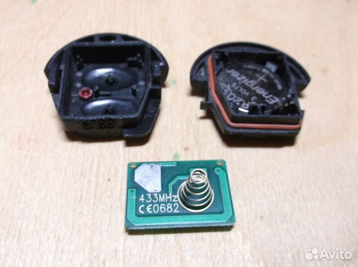 Volkswagen 2 Button Remote kostal 433MHz CE0682