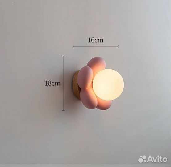 Настенный светильник Flower Pur