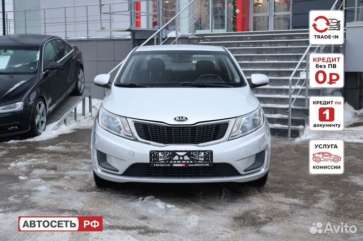 Kia Rio 1.4 МТ, 2015, 162 000 км