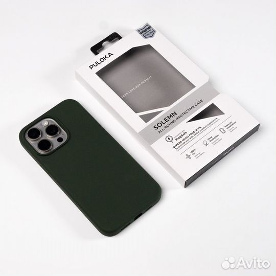Чехол на iPhone 15 Pro Max/15 Pro MagSafe Puloka