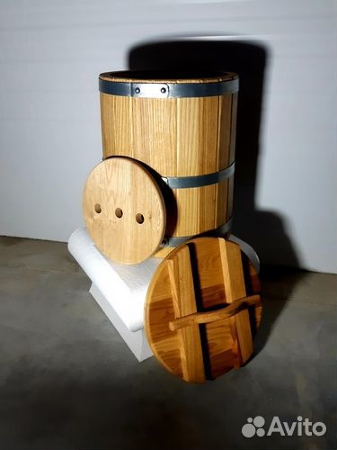 Кадка дубовая 12 л