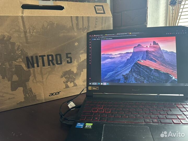 Игровой ноутбук acer nitro 5