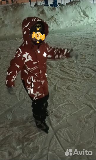 Зимний комбинезон для мальчика 122