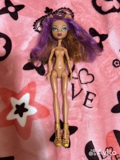 Кукла монстер хай клодин вульф