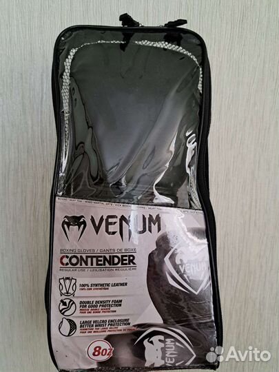 Боксерские перчатки venum р.8
