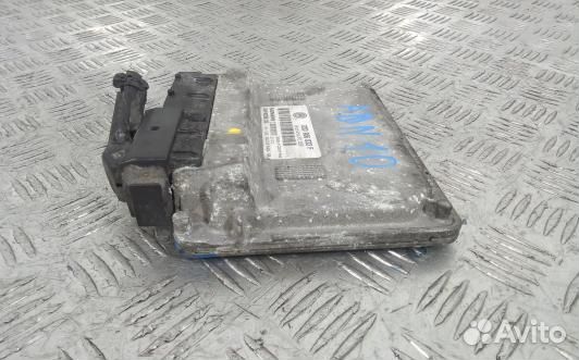 Блок управления двс volkswagen polo 4 (9N) (ADN10PF01)
