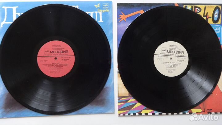 Винил СССР Jethro Tull и UB40