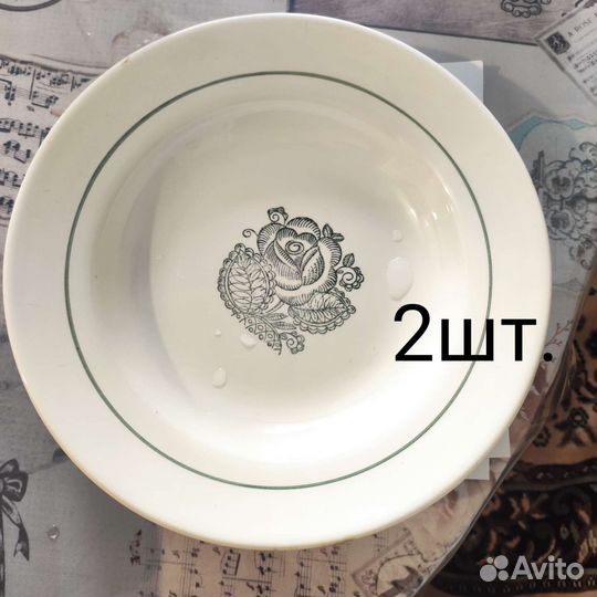 Вазы, тарелки