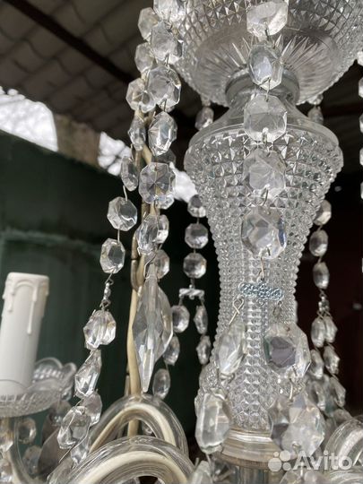Люстра хрустальная чехия