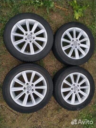Резина зимняя на дисках Фольксваген