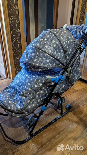 Санки коляска ника