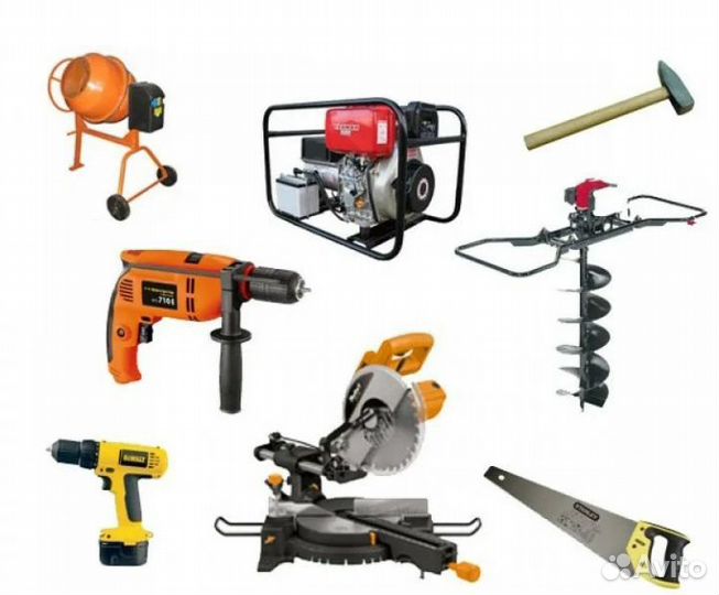 Прокат инструментов