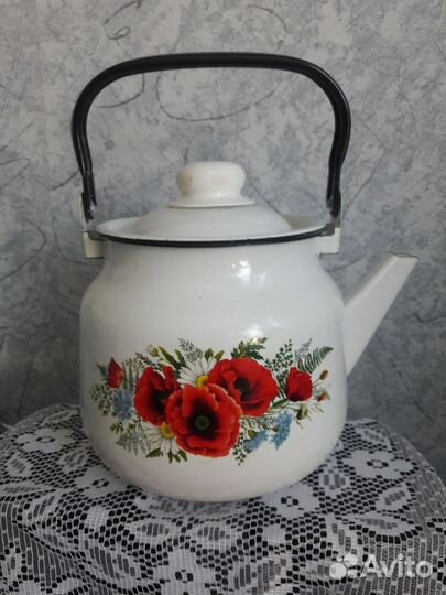 Чайники эмалированные