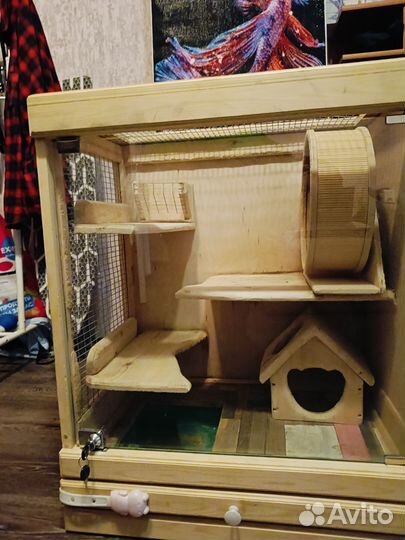 Витрина для шиншилл бу