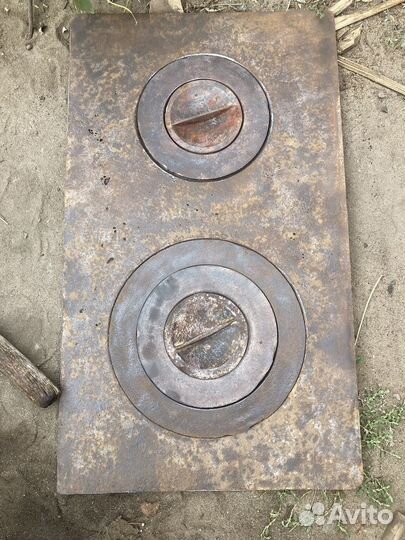 Плита чугунная печная, кольца, дверцы