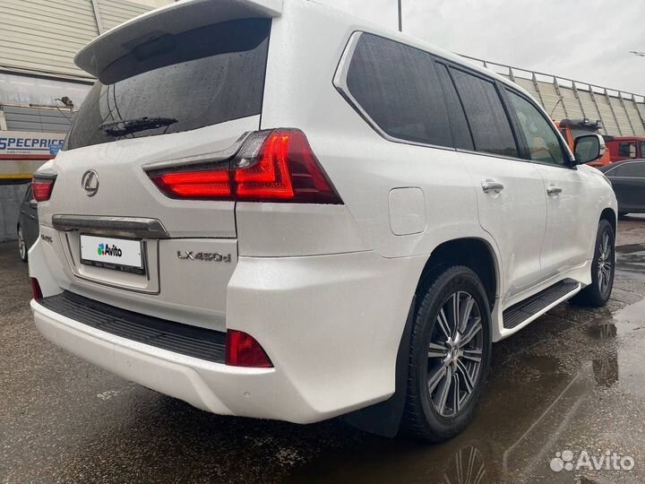 Lexus LX 4.5 AT, 2018, 137 500 км