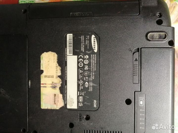 Ноутбук samsung R530