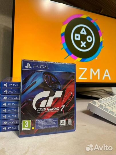 Gran turismo 7 диск для PS4/PS5