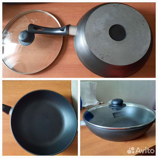 Сковороды,кастрюли, посуда для кухни