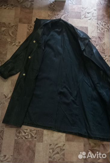 Кожаный плащ мужской СССР