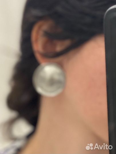 Серьги крупные