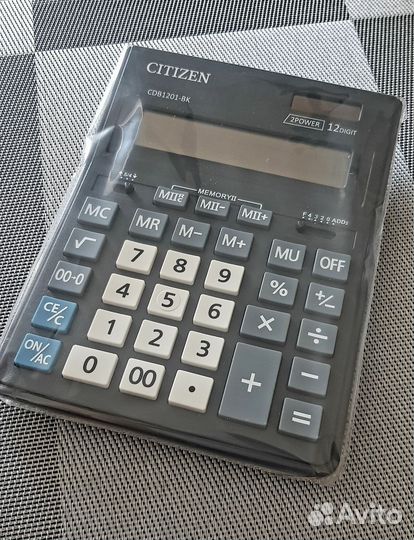 Калькулятор citizen CDB1201-BK