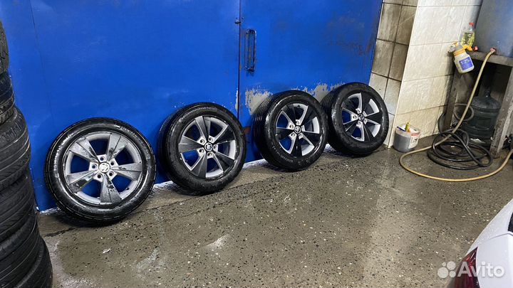 Колеса летние skoda
