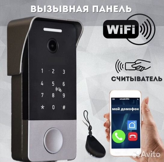 Вызывная панель видеодомофона Wi-fi
