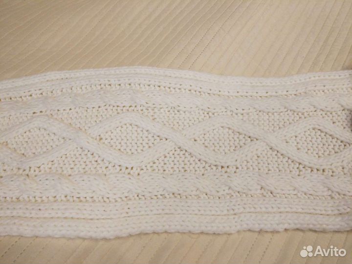 Комплект шапка шарф и варежки