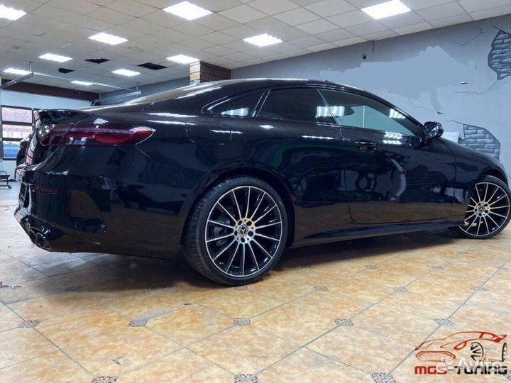 Диффузор с насадками AMG E53 Mercedes-Benz Е Coupe