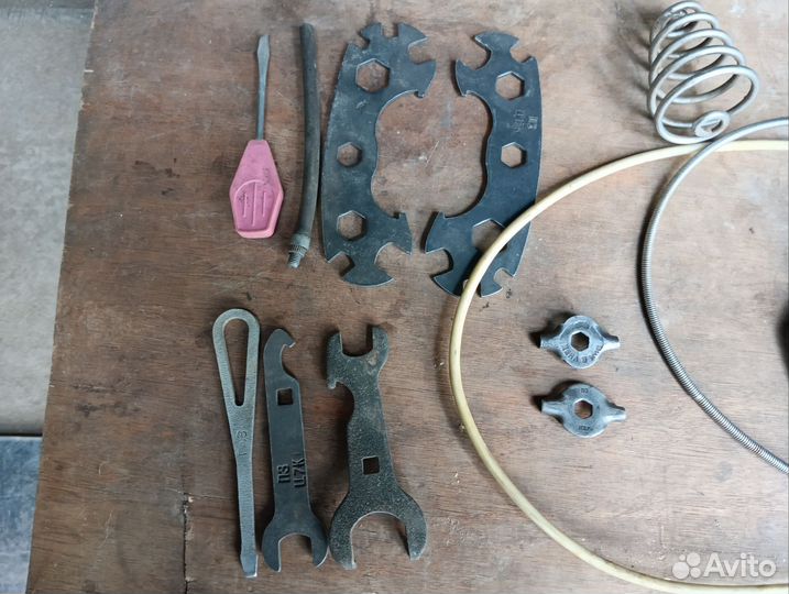 Запчасти урал велосипед ключи СССР