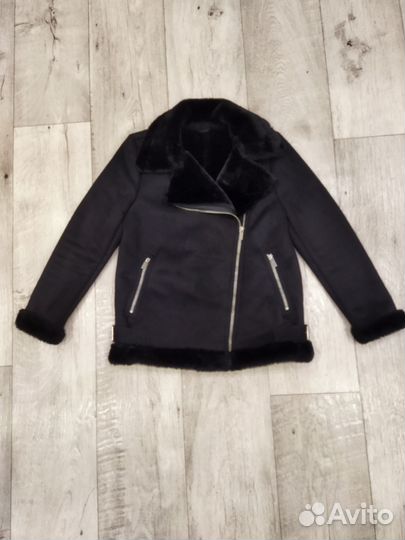 Дубленка для девочки 146